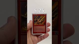 Opening a Magic The Gathering Classic Sixth Edition booster pack mtg [upl. by Ahsimot]