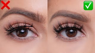 FALSE LASHES Dos and Donts  For Beginners [upl. by Clementia863]