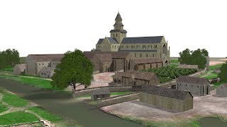 Chertsey Abbey 1362 Reimagined [upl. by Straus]