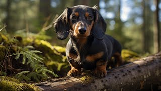 Dachshunds The Badger HuntersAre They Good Family Pets [upl. by Ellehsar]