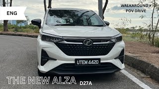 2023 Perodua Alza H  Daytime Walkaround amp POV Test Drive [upl. by Flosi]