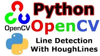 Line Detection In Python OpenCV With HoughLines [upl. by Nnayt24]