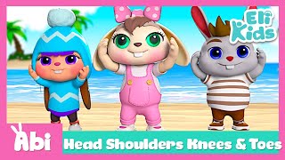 Head Shoulders Knees And Toes  Eli Kids Songs amp Nursery Rhymes [upl. by Imhsar]