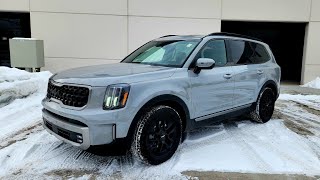 New Wolf Gray 2023 Kia Telluride SX Prestige X Pro [upl. by Tarr850]