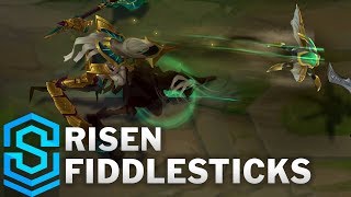 Risen Fiddlesticks Skin Spotlight  PreRelease  League of Legends [upl. by Retsel]