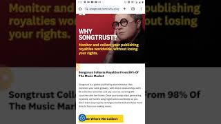 Songtrust collects mechanical amp performance royalties world wide check Description reduced price [upl. by Dyanne50]