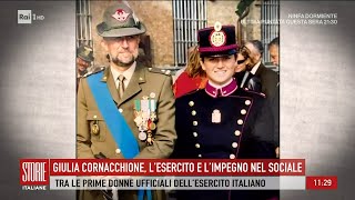 Giulia Cornacchione lesercito e limpegno nel sociale  Storie italiane 04112024 [upl. by Forbes]