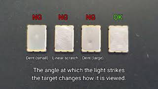 HighPerformance Machine Vision Directional lighting for surface defects [upl. by Carvey]