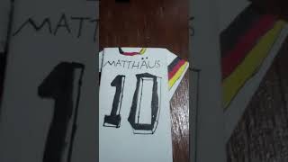 Camiseta alemania mathaus ITALIA 90 [upl. by Sanyu]