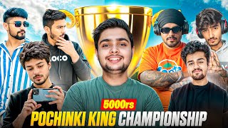 I Challenged Top Youtubers for POCHINKI KING CHAMPIONSHIP  BGMI [upl. by Yevette]