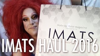 IMATS HAUL 2016 — Bdellium Cailyn Lime Crime LunatiCK  MORE [upl. by Jemima]