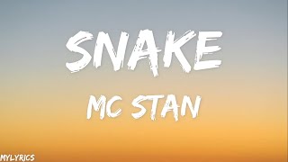 MC STΔN  SNAKE LYRICS [upl. by Rajewski]