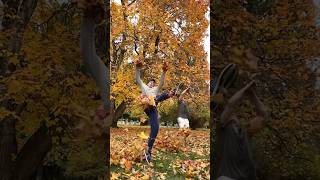 The most fun fall activities🍂 fall tricking leaves [upl. by Avot816]