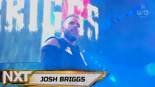 Josh Briggs Entrance  WWE NXT February 20 2024 [upl. by Trepur]