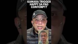 KAMARA TRIGGER HAPPY SA PAG CONTEMPT [upl. by Saltsman310]