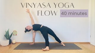 Intermediate Vinyasa YogaStrength amp Balance Poses [upl. by Colan]