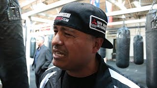 Robert Garcia talks Rios vs Danny Garcia stoppage What he told Brandon after fight [upl. by Ermina]