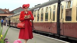 Oh What a Lovely War Weekend  The Severn Valley Railway 1940s Weekends 2019 [upl. by Kcirrem]