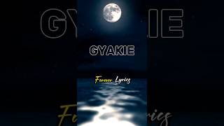 Gyakie forever lyrics [upl. by Aivatahs]