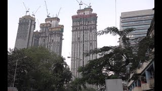 Indias Top Most Premium Skyscrapers In Mumbai  Lodha World One World Crest Park amp Trump Towers [upl. by Nisior]