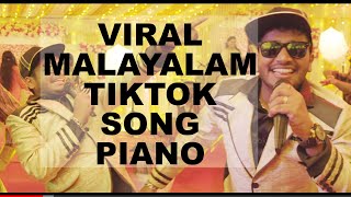 Viral Tiktok Song  Chekkan Angane  Piano  Zia ul Haq  Manoj Abraham [upl. by Afatsum925]