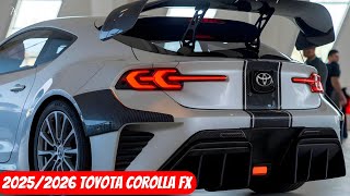 Revealed 2025 Toyota Corolla FX New Generation Corolla 20252026 [upl. by Ardnaid]