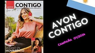 AVON CONTIGO CAMPAÑA 012024 ARGENTINA REVENDEDORAS 🇦🇷 [upl. by Guttery]