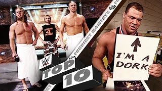 WWE’s Funniest Moments – WWE Top 10 [upl. by Arbba]