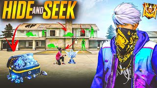 Playing Hide amp Seek In Old Peak 😱 Impossible Challenge 😊  Garena free fire [upl. by Yahsram]