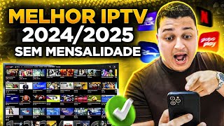 MELHOR IPTV SEM TRAVAR E SEM MENSALIDADE Conheça MELHOR LISTA DE IPTV de 2025 Sem Interrupções [upl. by Lenci]