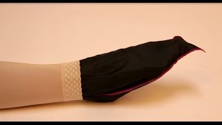 How to use LIPO slide Aid for putting on LIPOELASTIC compression garments [upl. by Sirkin]