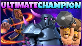 Ultimate Champion with Pekka Bridge Spam Deck [upl. by Akihdar]