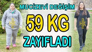 ZAYIFLAMA KAMPI  TAM 59 KİLO ZAYIFLADI Mucizevi Değişim [upl. by Amled775]