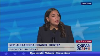 Rep Alexandria OcasioCortez Full Speech at Democratic National Convention [upl. by Nitsirk]