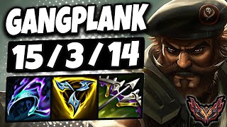 Gangplank vs Irelia TOP  Triple Kill  Patch 1414 Korea Grandmaster ✅ [upl. by Nylsirk]