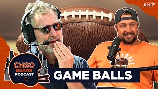 GAME BALLS Matt Eberflus Rome Odunze Daniel Hardy show out for the Chicago Bears  CHGO Bears [upl. by Gwen594]