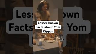 Lesser Known Facts About Yom Kippur [upl. by Nahguav]