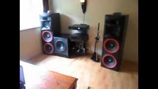 Cerwin Vega clsc 215 and Fence Audio 15 subwoofer [upl. by Ragnar]