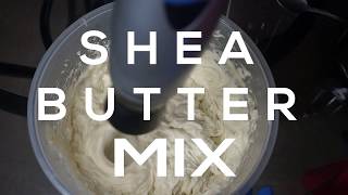 DIY Shea Butter Mix  Hair  Skin  Healthy Hair Growth  Bubs Bee [upl. by Afatsom]