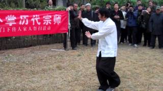 Démonstration de Baguazhang Lianhuanzhang [upl. by Erdnua]