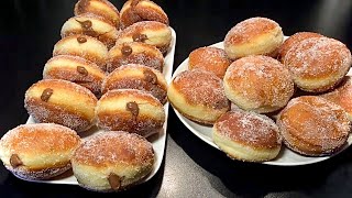 Recette de DÉLICIEUX BEIGNETS au NUTELLA 🍩 [upl. by Acissehc]