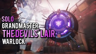 Solo Grandmaster  THE DEVILS LAIR  Warlock Void destiny2 nightfall [upl. by Lupee587]