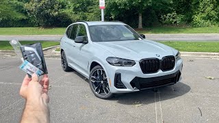 2024 BMW X3 M40i Start Up Exhaust Test Drive Walkaround POV and Review [upl. by Yllut]