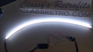 Classys Retrofits Sequential LED Strip Demonstration [upl. by Jenni]