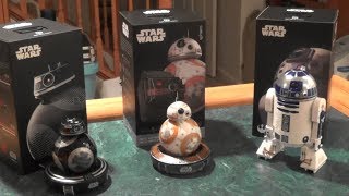 Star Wars Sphero R2D2BB9EBB8 Comparison amp Review [upl. by Rovert]