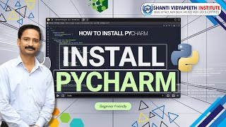 How to Install PyCharm The Best Python IDE for Beginners amp Pros 🚀 [upl. by Saphra377]