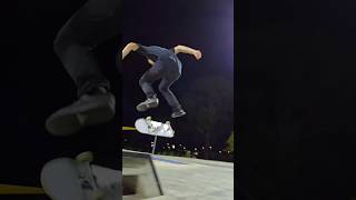 ollie onto ledge to kickflip off [upl. by Yt579]