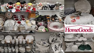 HOMEGOODS DINNERWARE  KITCHEN DECOR AND DINING ESSENTIALS  Shop with me [upl. by Coward]