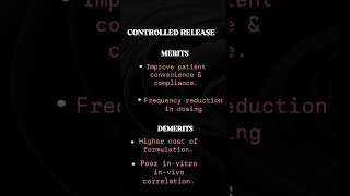 CONTROLLED RELEASE bpharmacy pharmacistclassification pharmaceutical [upl. by Thacker]