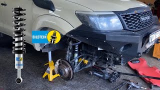 Bilstein 5100 vs 6112  Hilux Gets More Lift  Toyota Hilux Build Series [upl. by Onaicram]